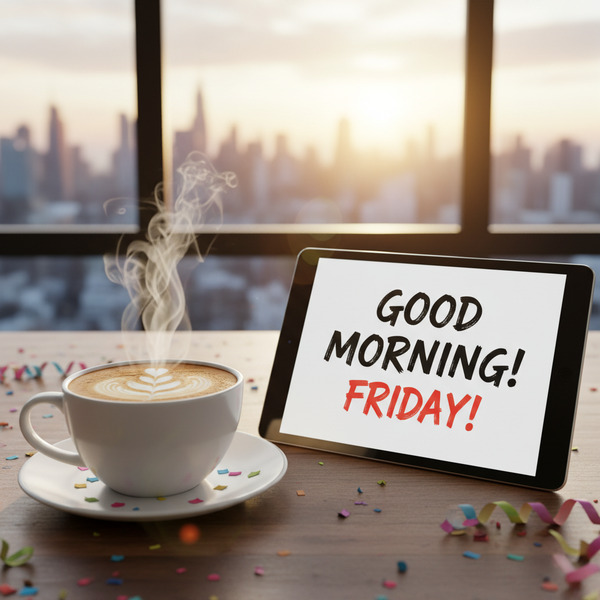 Good morning!  Friday! !nb