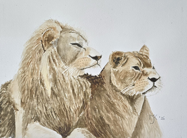 Mom's Waterpaintings