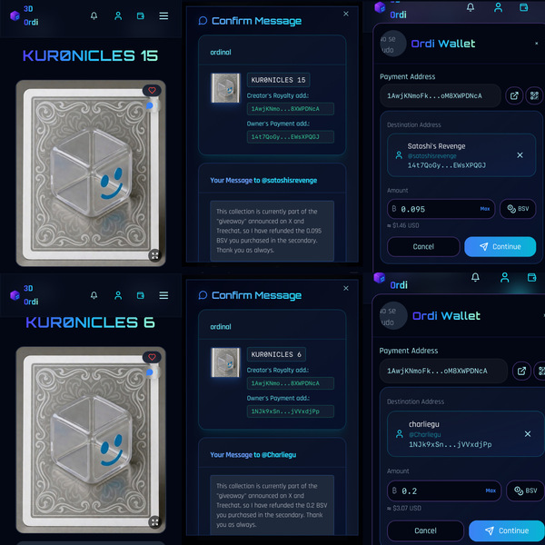 The two people who purchased the giveaway NFTs on secondary likely don't use social media, so we de…
