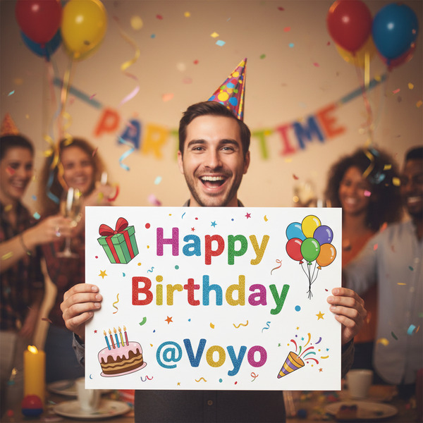 Happy Birthday @Voyo 🎁🎂🎈🎊🎉!nb