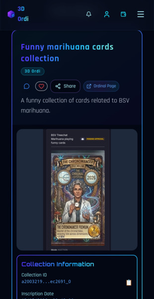 New collection  Funny marihuana cards
 in 3DORDI 
@1Bsvcrypto @4DToken @J1Pelaez @3dordi @ZoideNFT …