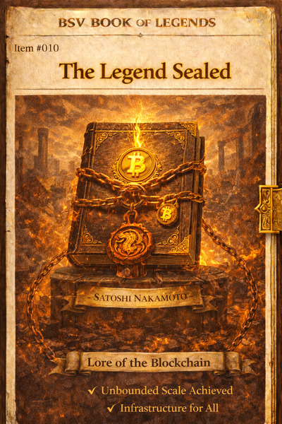 🔟 Item #010 — The Legend Sealed