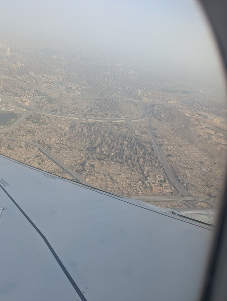 Flight to Cairo
