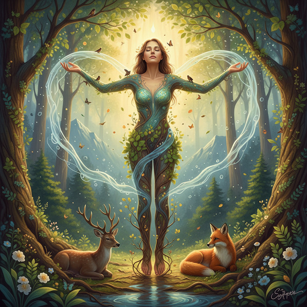 The ability to tune into nature and be at one with it !nb