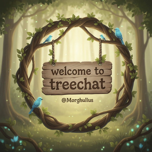 welcome to treechat @Morghulius !nb
