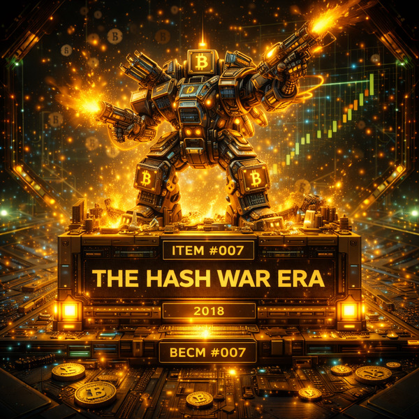 🟨 ITEM #007 — The Hash War Era