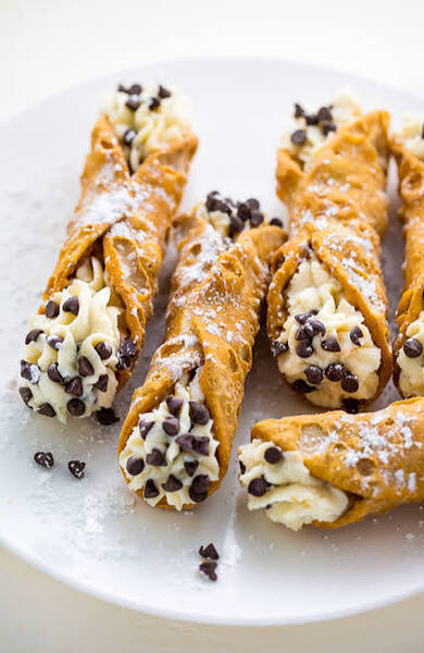 Cannoli are a traditional Italian pastry from of island of Sicily. Cannoli are tubes of deep fried …