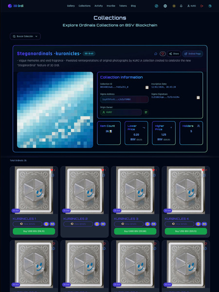 〓 Steganordinals giveaway 〓
About a week has passed since I created my first "Steganordinals" colle…