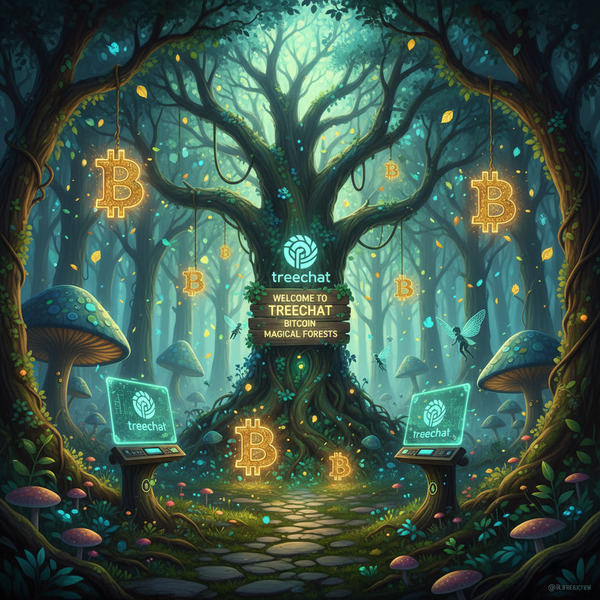 Welcome to treechat Bitcoin magical forests.!nb