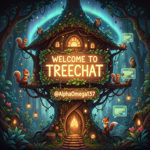 welcome to treechat @AlphaOmega137 !nb