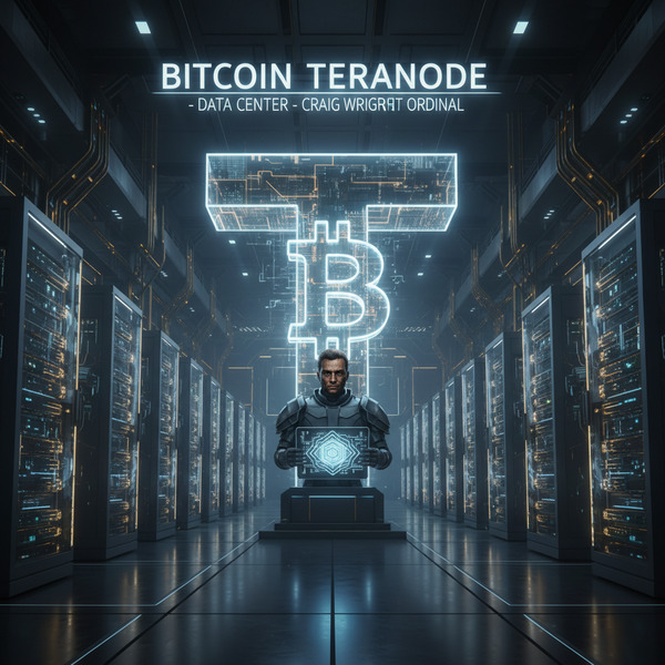 !nb BitCoin TERANODE- DATA-center-CRAIG WRIGHT-ART ORDINAL.
