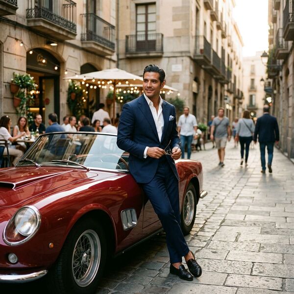 A Latin lover is someone who is well dressed, drives a fast car, he screws your wife, daughter and …