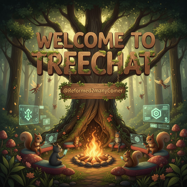 welcome to treechat @Reformed2manyCoiner !nb