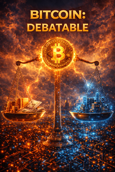 [[BSV PROWESS]]

BITCOIN: DEBATABLE
Bitcoin is not universally understood.
It is not universally ac…