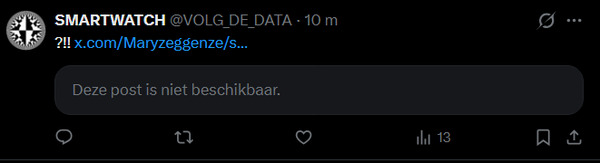 Censored on X. That's why we have treechat and bsv.