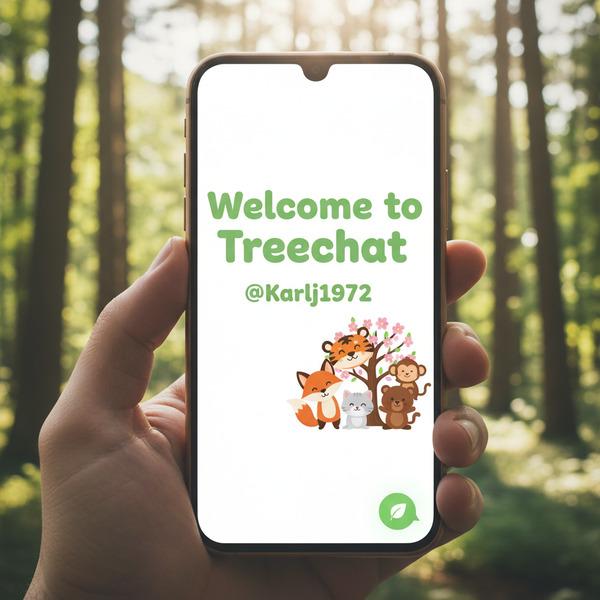 Welcome to Treechat @Karlj1972 📱🌳🐯🦊🐵😸!nb