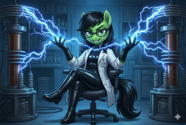 tesla didnt die he just reincarnated in equestria