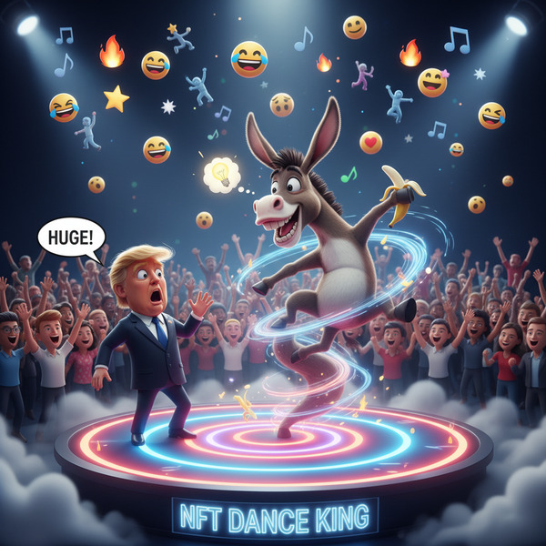 The Donkey's Secret Move
!nb A smiling donkey accidentally inventing the greatest dance move ever w…