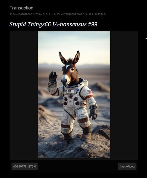 *Stupid Things66 IA-nonsensus 2025*

Items #99: 1st Step Mars 

NFTs: Click on the link and Login 1…