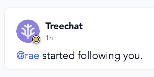 thanks for the follow @rae