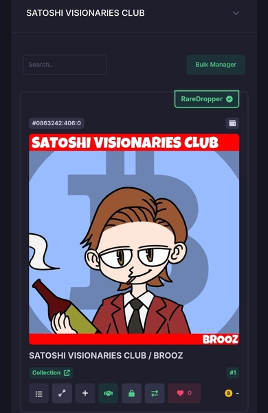 Gm @soysauce ☕️

Where my [[Satoshi Visionaries Club]] peeps at?

https://app.treechat.com/p/730601d…
