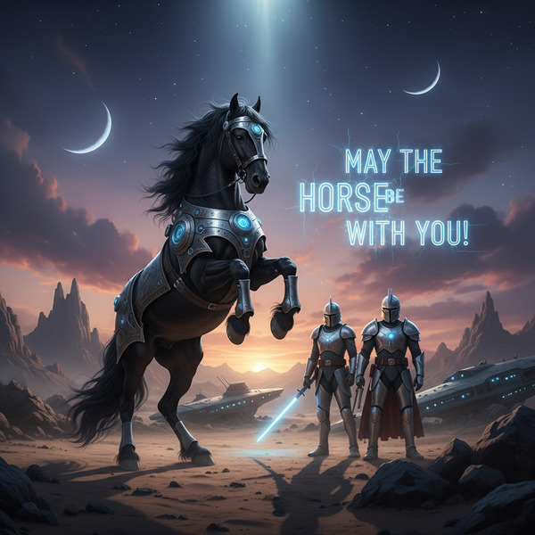 !nb May the Horse be with you!