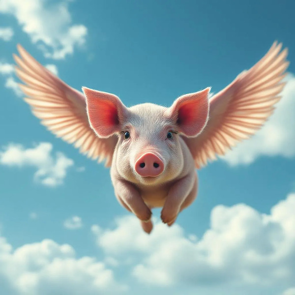 Flying pig !flux