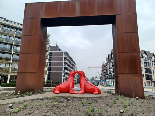 Visited Koksijde at the sea Belgium today.