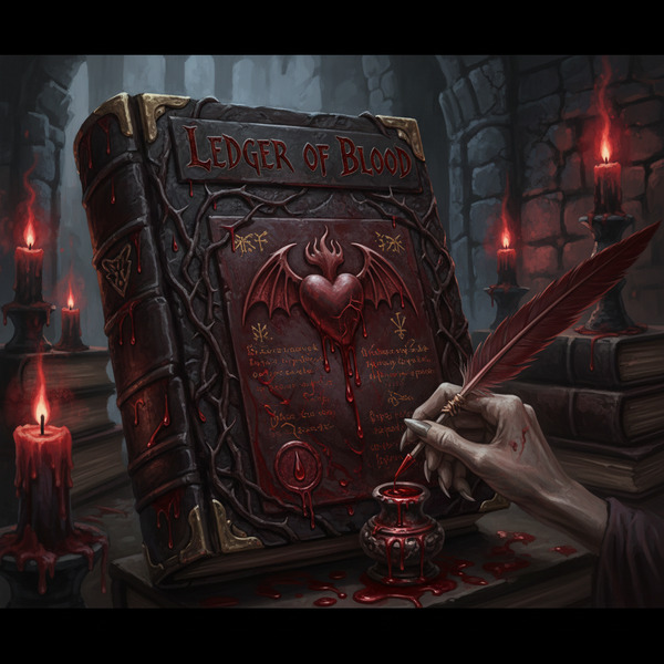 Show me your Art 
( ledger of blood)!nb