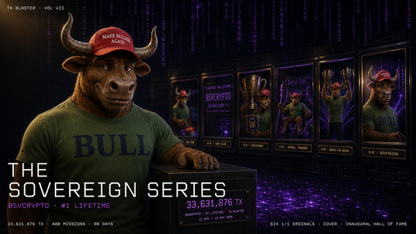 [[TXBLASTER]]u
🎁 FOR THE KING OF THE BOARD 🐂💜
@Bsvcrypto — 33,631,876 TX · 400 missions · 30 days ·…