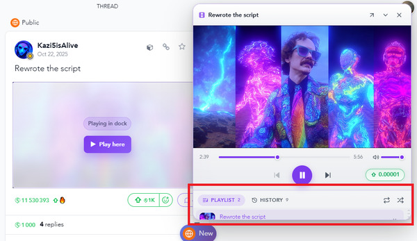 Of course.
Steps to reproduce:
1. Remove all the tracks from the playlist.
2. Click on the Video Ac…