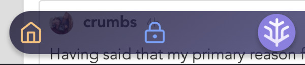 the lock (lock by itself) is not the right icon for private. My initial thought was that it means a…