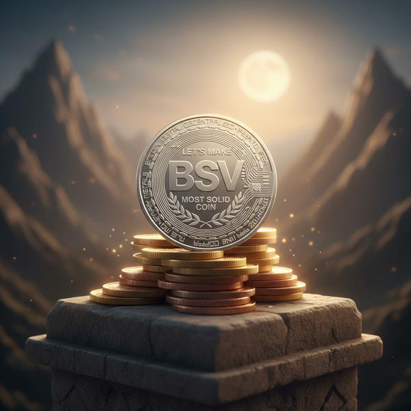 !nb Let's make bsv the most solid coin