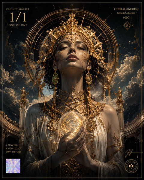 👑 C2C NFT MARKET AUCTION
✨ ETHEREAL SOVEREIGN
Genesis Collection #0001
1/1 • One of One
A ruler bey…