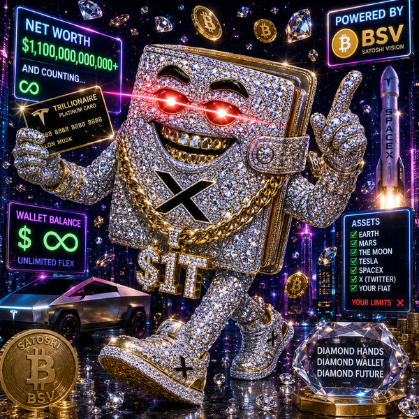 💎 ITEM #006 — Diamond Wallet START BID: 6 BSV