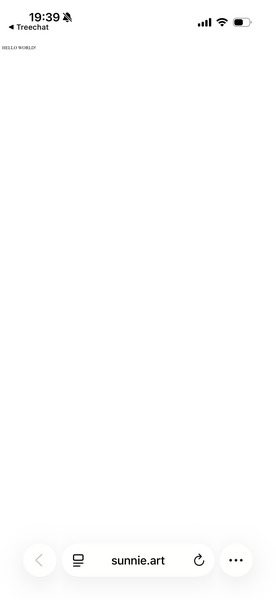 Sorry, only "HELLO WORLD" is displayed?