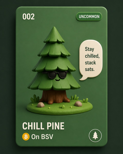 🌲 #002 — Chill Pine