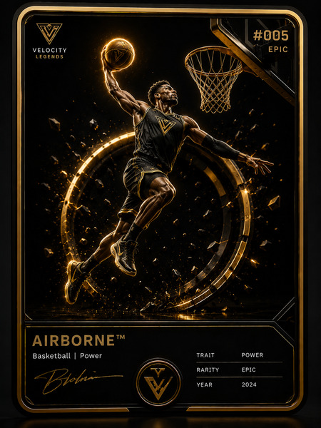 🏀 #005 — AIRBORNE™ Trait: Power Rarity: Epic