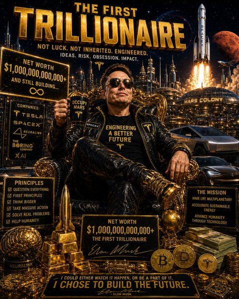 ITEM #011 — THE FIRST TRILLIONAIRE (Legendary) START BID: 12 BSV