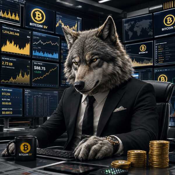 🐺📊 BSV Wolf 📊🐺
BSV Futuremakers Collection 4 
If you send 1 BSV to my wallet, I'll send it to you.
…