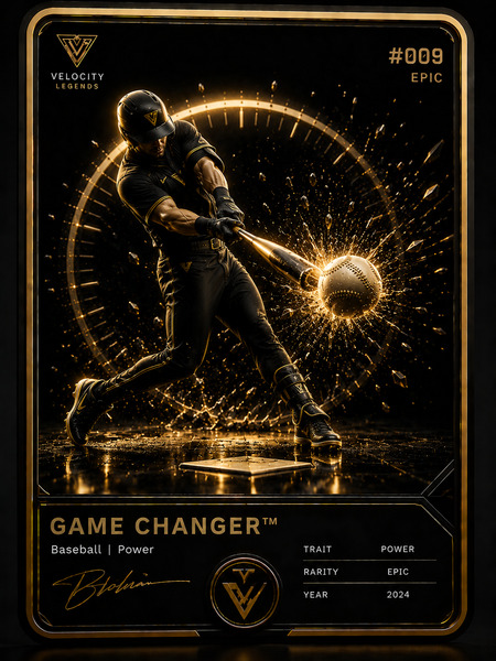 ⚾ #009 — GAME CHANGER™ Trait: Power Rarity: Epic