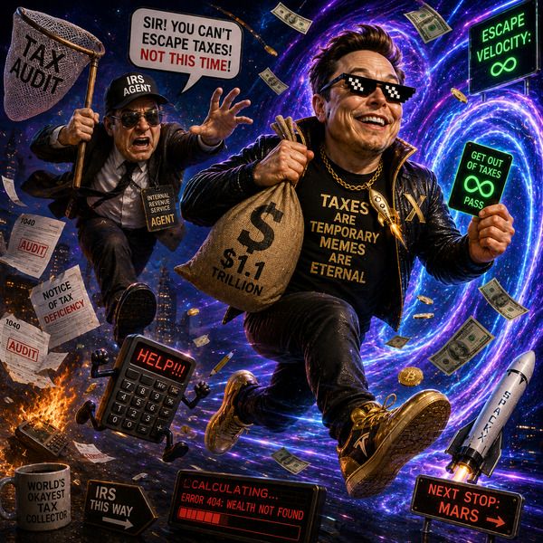 🏃 ITEM #007 — Tax Collector Nightmare START BID: 7 BSV