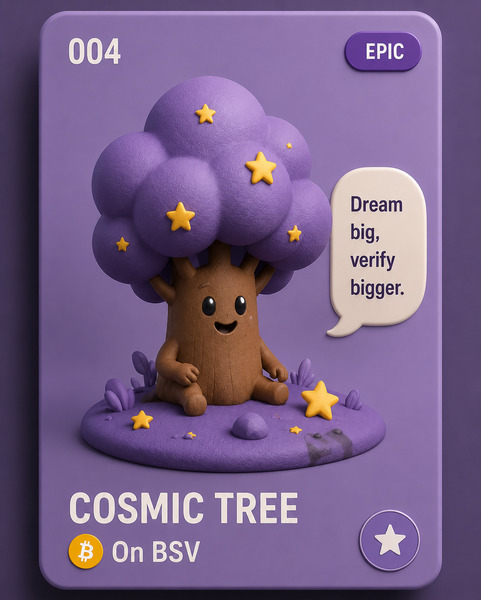 ✨ #004 — Cosmic Tree