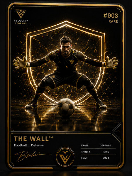🛡 #003 — THE WALL™ Trait: Defense Rarity: Rare