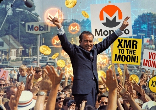 Monero: Because if the whole world is against you, you're not paranoid.