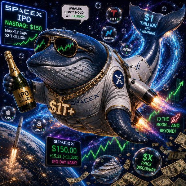 🐋 ITEM #005 — Space IPO Whale START BID: 5 BSV
