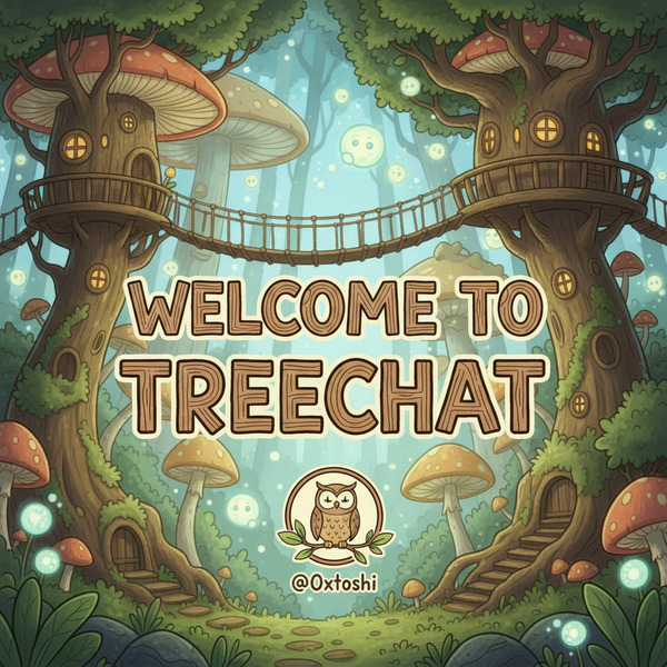 welcome to treechat @Oxtoshi !nb