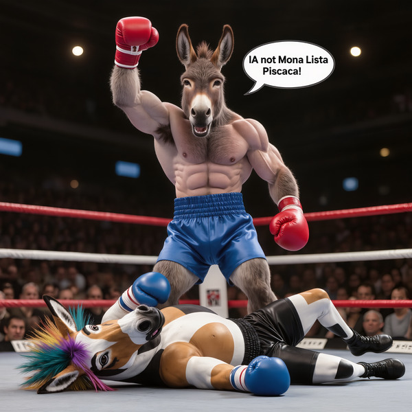 Stupid Things2009* IA-not mona LISA picasso👨‍🎨🥊💥😵‍💫
The last crazy IAAI-donkey-horse collection for 202…