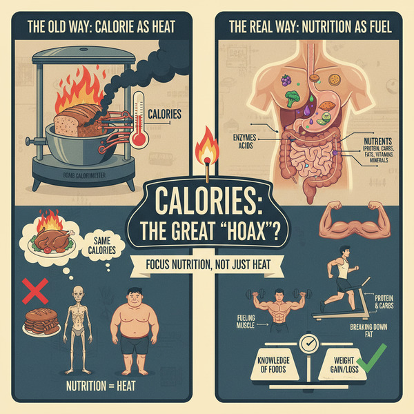 !nb The etymology of the word Calorie is a unit of heat but the body doesn't use heat to digest, it…