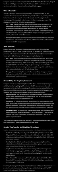 How to Bitcoin ultra-massive-scaling :
#Galaxy (100M TPS/shard) complements boosts #Teranode (1M+ T…